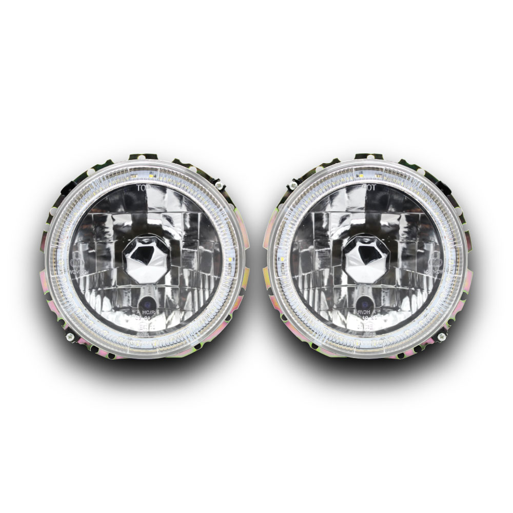 GOLF 1 LED SMD CRYSTAL OUTER HEADLIGHTS-WQ132A-HLVWG17C