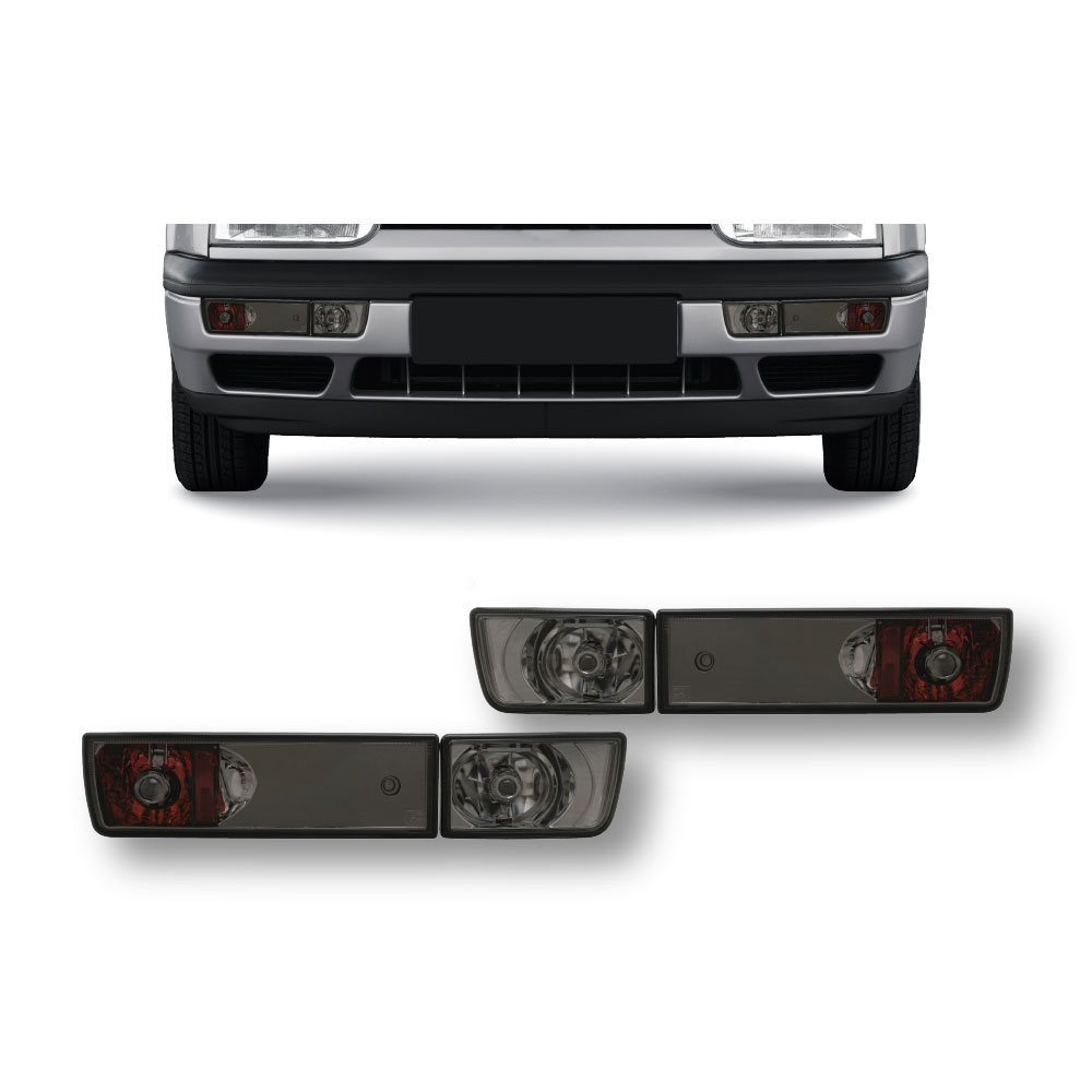 GOLF 3 + JETTA 3 SMOKED FOG LIGHTS WITH INDICATORS-SLG31S