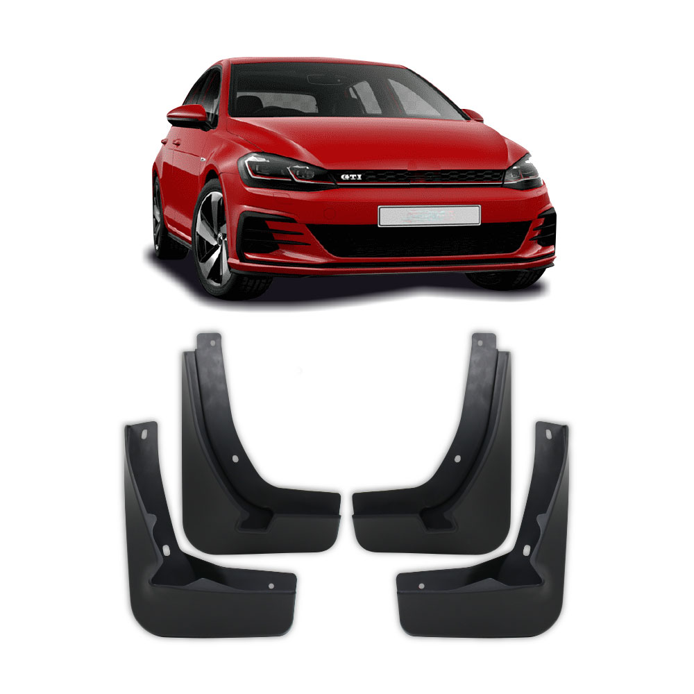 GOLF 7 GTI MUDFLAPS 4 PIECE SET-MFVWG7GTI