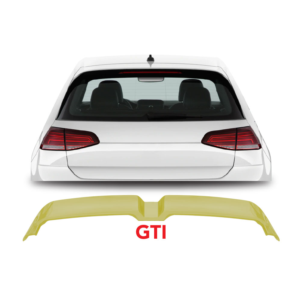 GOLF 7 GTI OETTINGER ROOF SPOILER ABS UNPAINTED-BSPGOLF7GTIOET