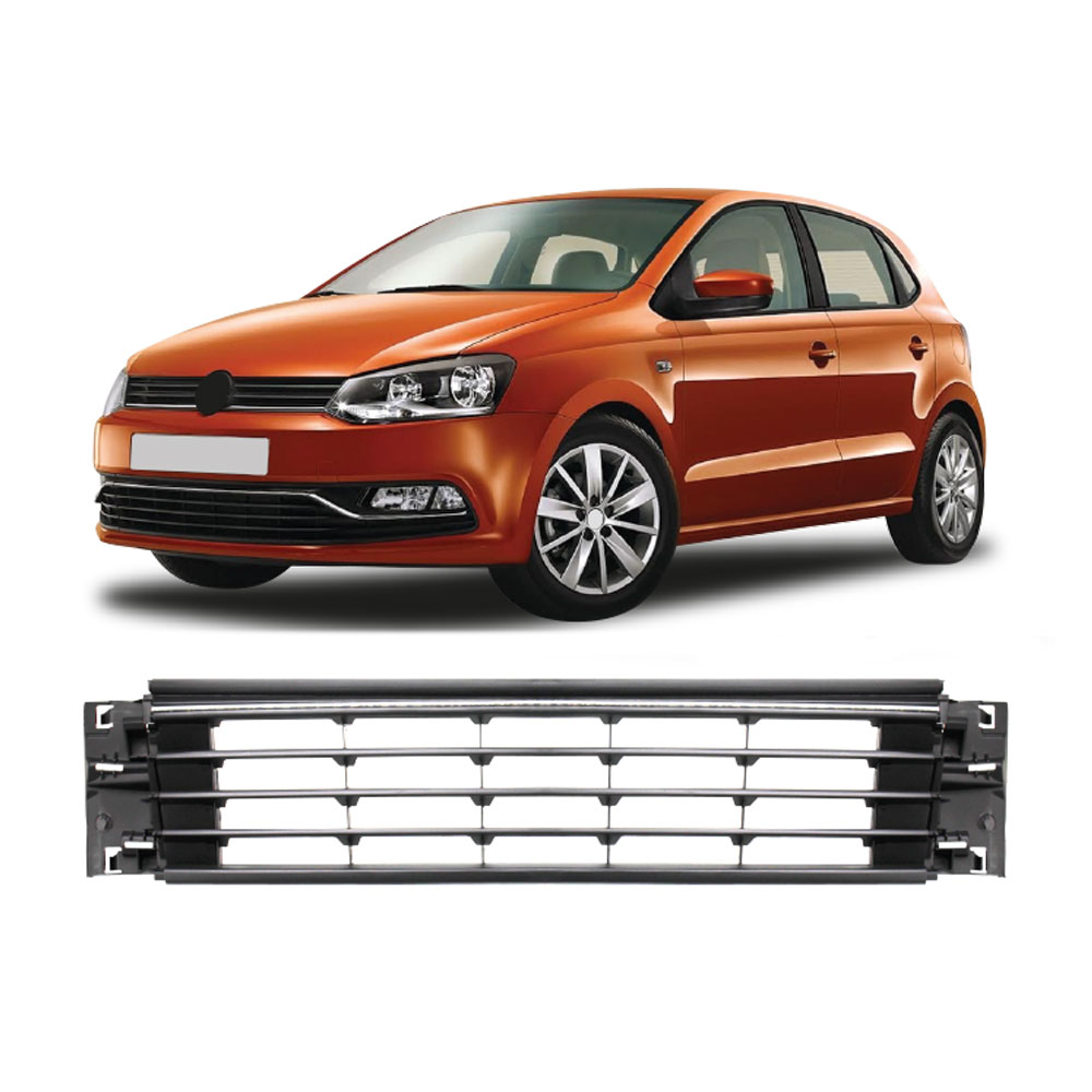 POLO 7 TSI 2014+ BUMPER CENTER GRILL CHROME TRIM-SLPOLOMK7G