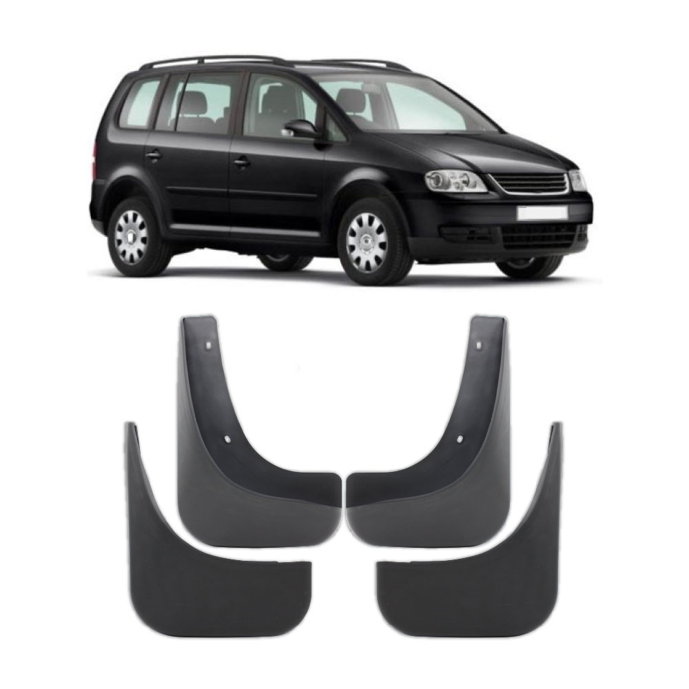 VW TOURAN 2004+ & CADDY 2006+ MUDFLAPS 4 PIECE-MFVWTOURAN