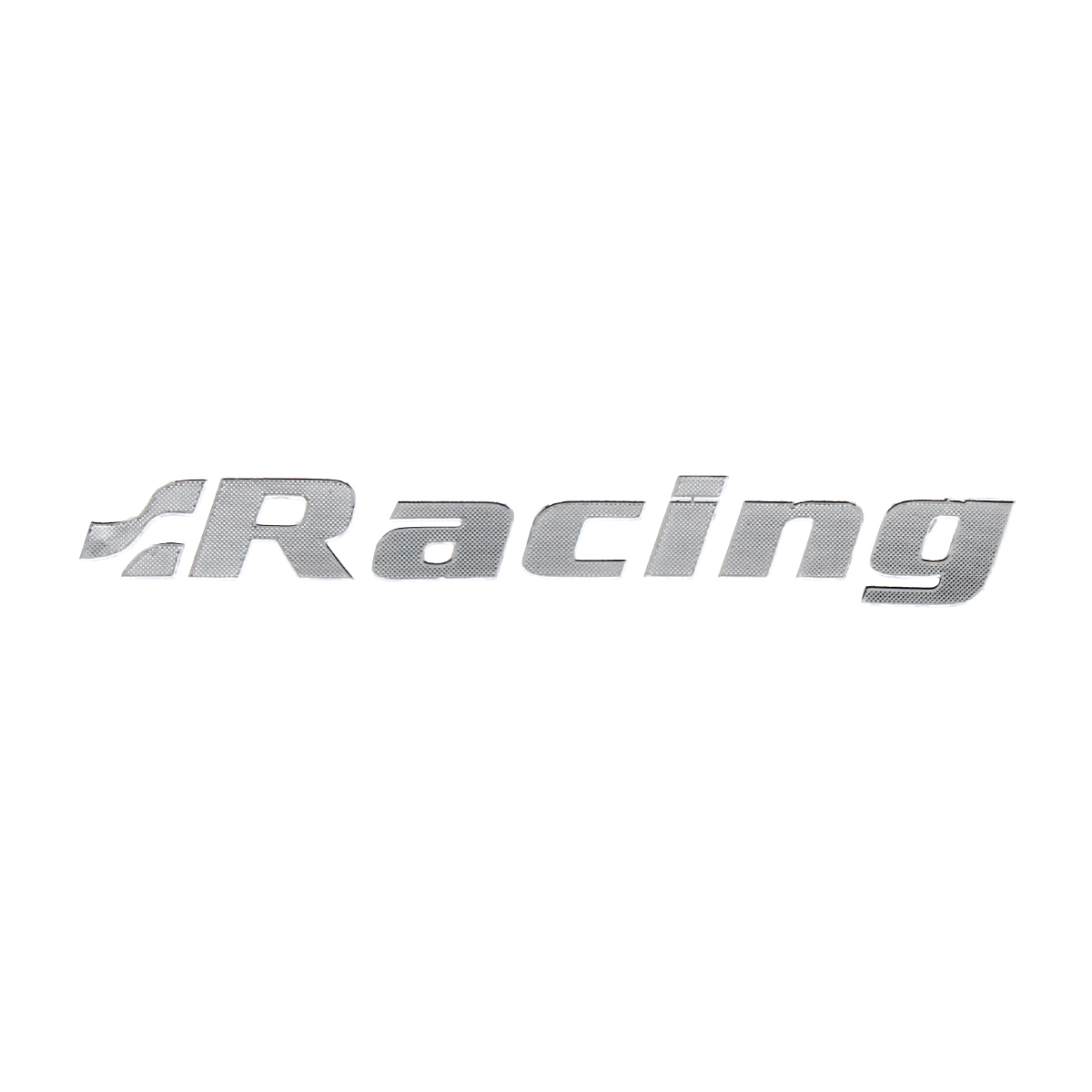 RACING METAL STICKER 9CM