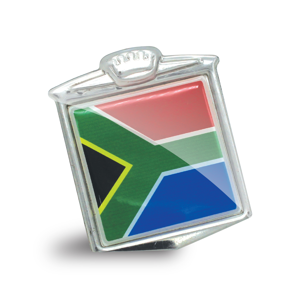 SA FLAG GRILL BADGE