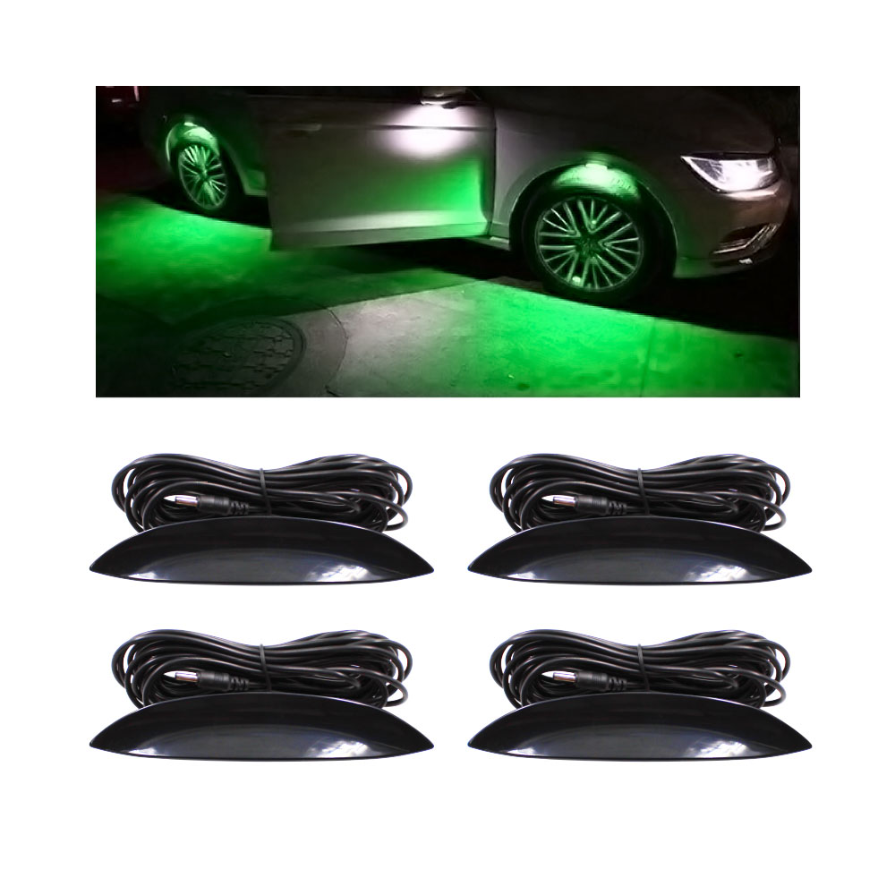 UNIVERSAL WHEEL ARCH UNDERGLOW DRL GREEN-DRLARCH-GREEN