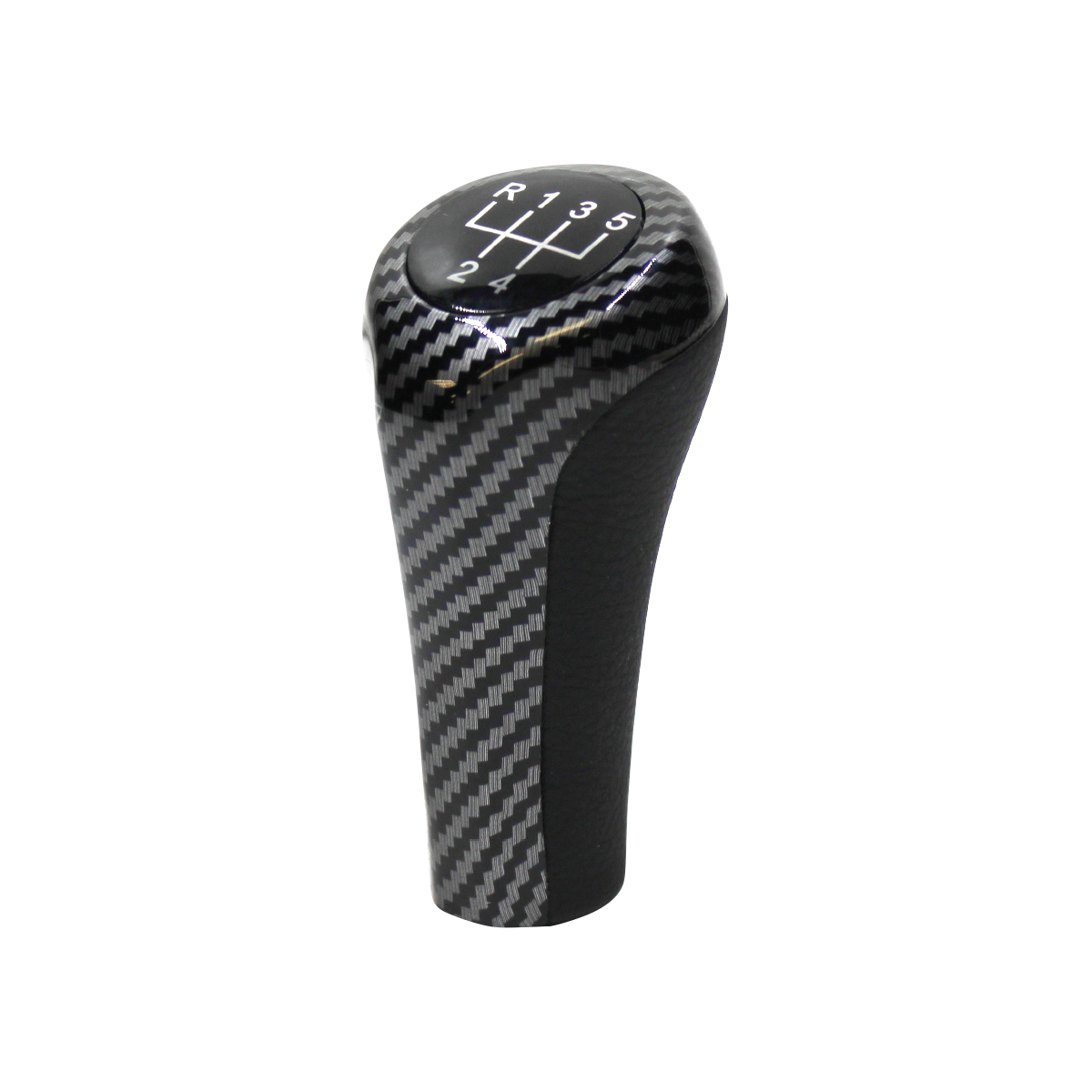 BMW STYLE CARBON 5 SPEED GEAR KNOB