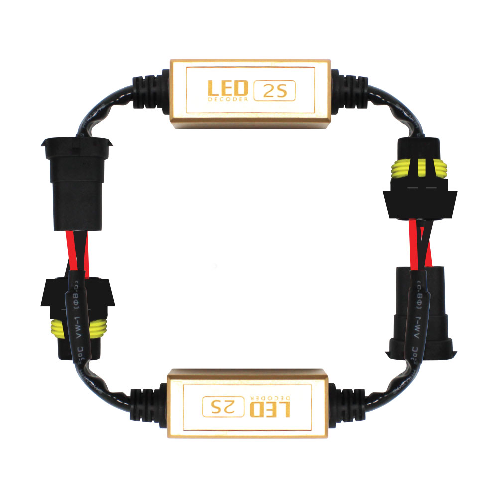 LED 9005 + 9006 CANBUS CANCELLORS 2S GOLD-LEDH9005CAN