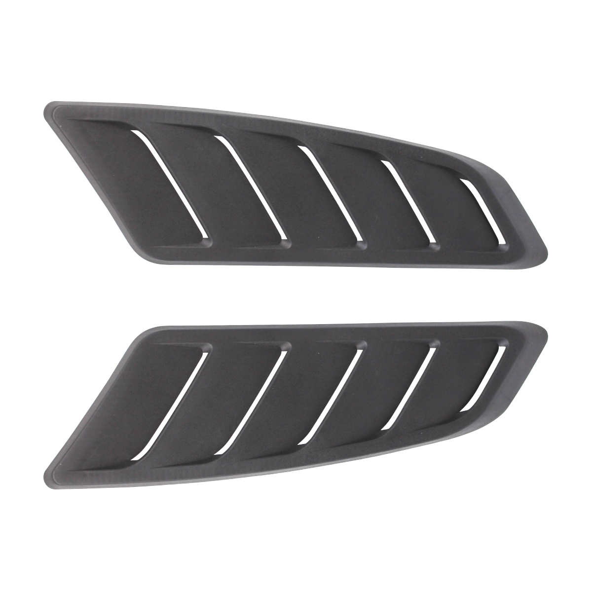 UNIVERSAL 6 SLOT BONNET VENTS MATT BLACK – AutoTech WholeSale