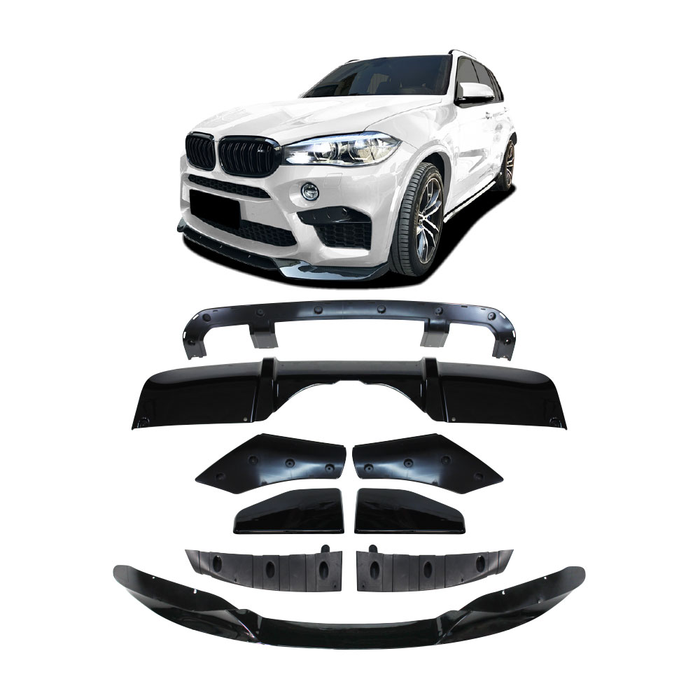 BMW X5 F15 M PERFORMANCE BODY KIT 9 PIECE GLOSS BLACK-BMWF15X5MPK