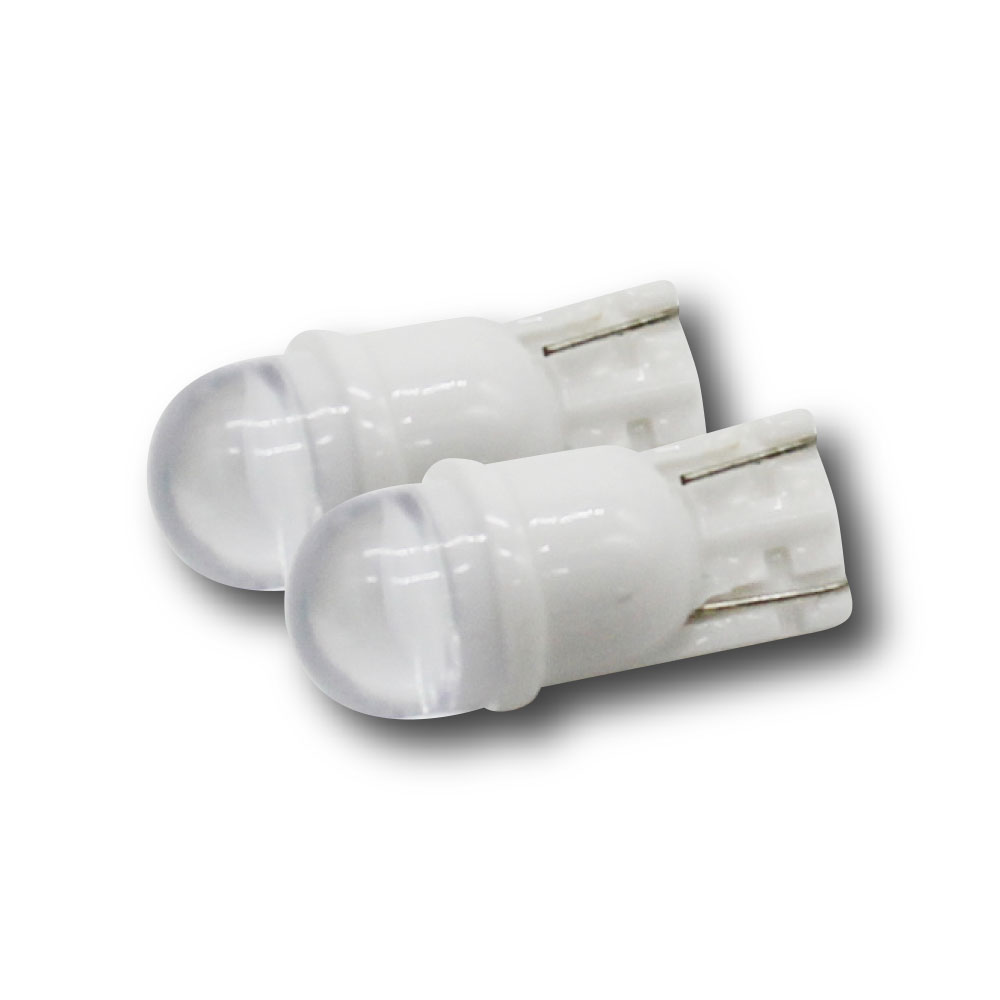 T10 1 LED CERAMIC SPOT PARK LIGHT BULBS-T10-1LED