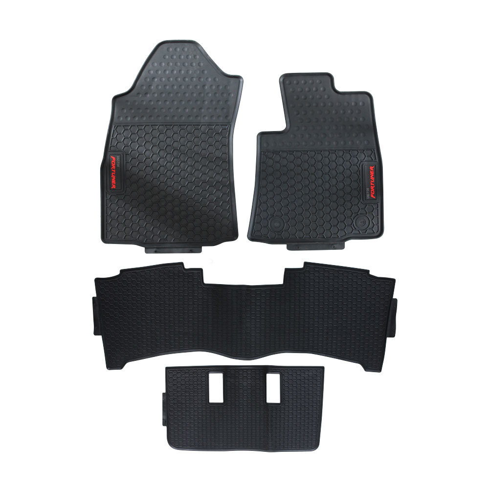 FORTUNER 2006-2020 AUTOMATIC LATEX FITTED MATS 4 PIECE SET-MATSLFORT16