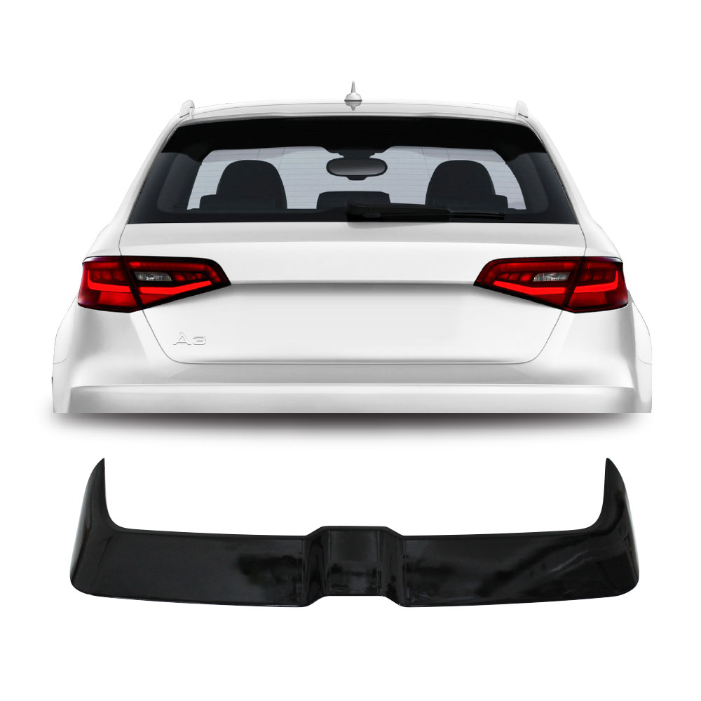 AUDI A3 2014-2016 8V HATCH OETTINGER ROOF SPOILER GLOSS BLACK-BSPAUDA3OETBK