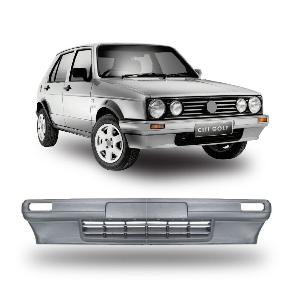 GOLF 1 PLASTIC FRONT BUMPER WITH VELOCITY GRILL-BUMPERGOLF1STD