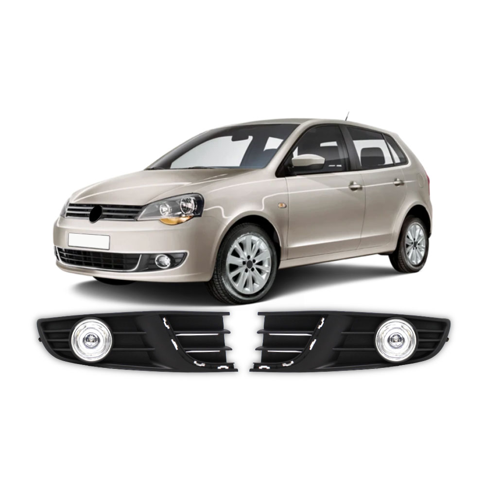 POLO VIVO 2014+ FOG LIGHTS WITH HOLDERS (NO CHROME)-SLPOLOA