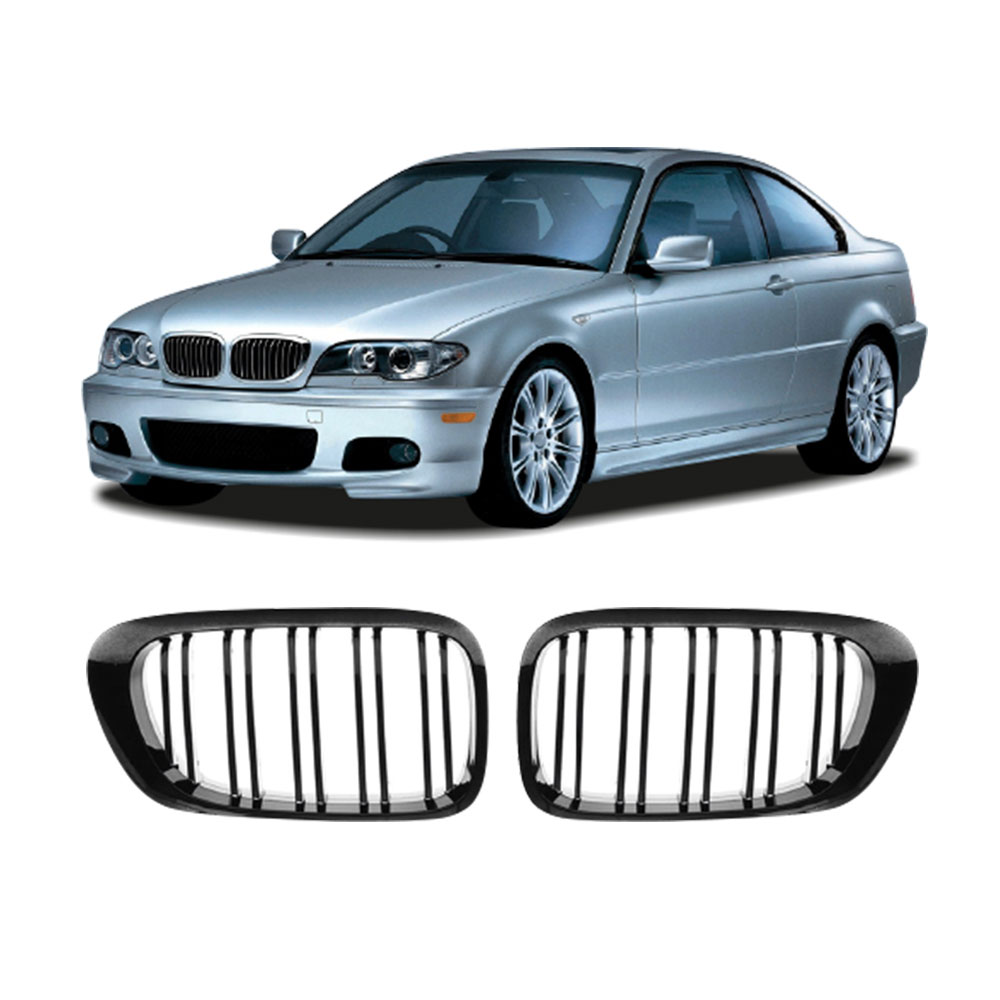 BMW-E46-3-Series-Coupe-LCI-NO-LOGO-BMWe462DGRILL