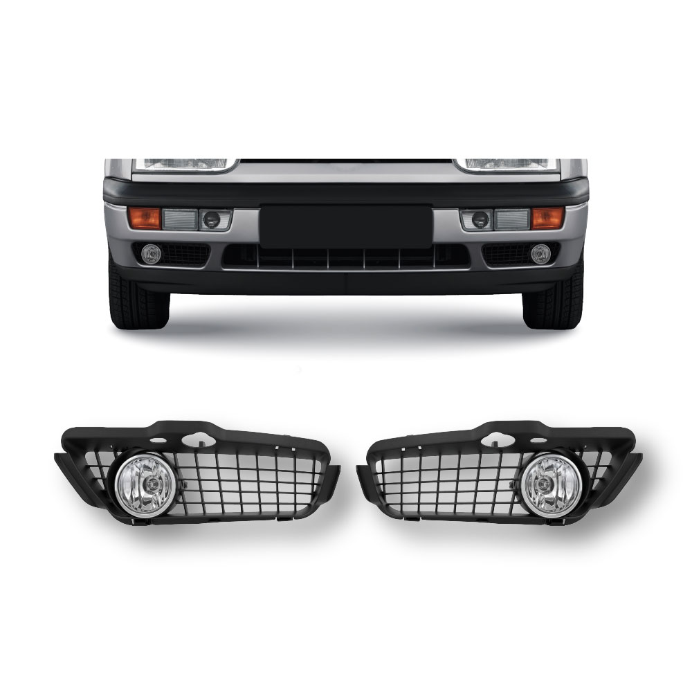 GOLF 3 UNDER BUMPER FOG LIGHT WITH MESH HOLDERS-SLG3Y