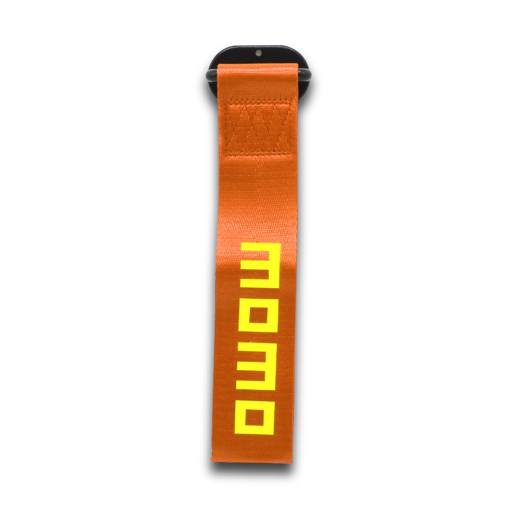 MOMO ORANGE STICK ON TOW STRAP-TOWBELTOMP