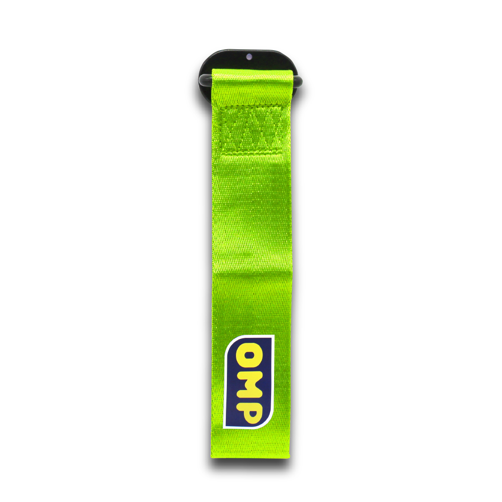 OMP GREEN STICK ON TOW STRAPS-TOWBELTOMP