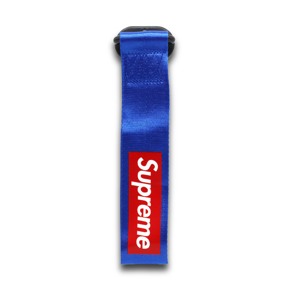 SUPREME BLUE STICK ON TOW STRAP-TOWBELTOMP