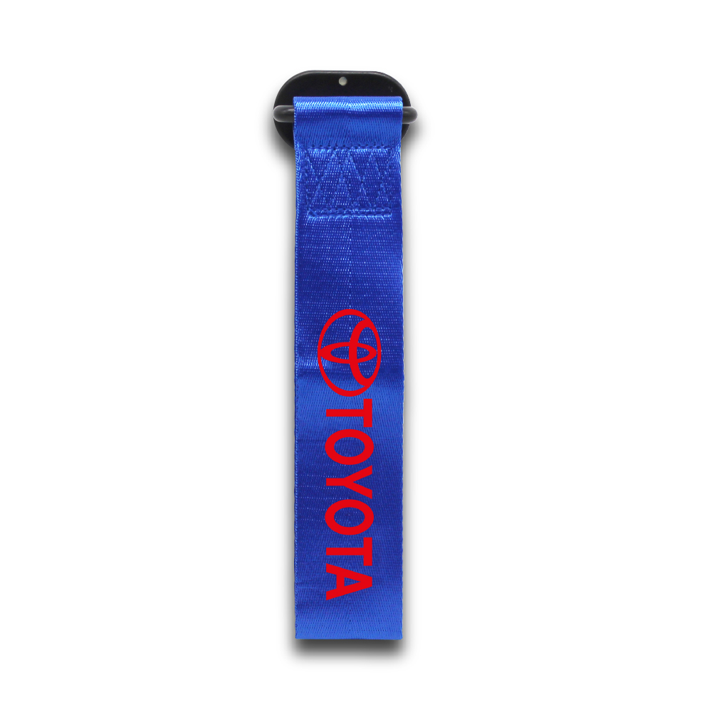 TOYOTA BLUE STICK ON TOW STRAP-TOWBELTOMP