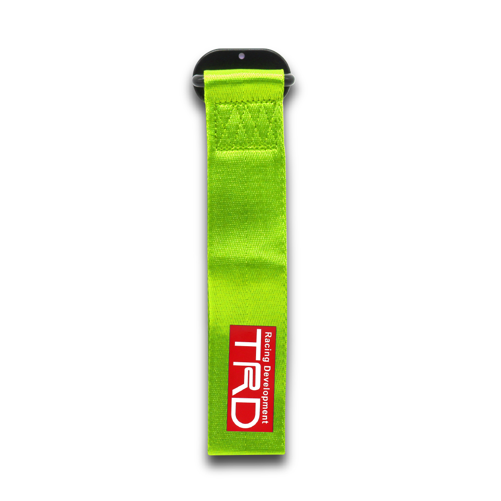 TRD GREEN STICK ON TOW STRAP-TOWBELTOMP