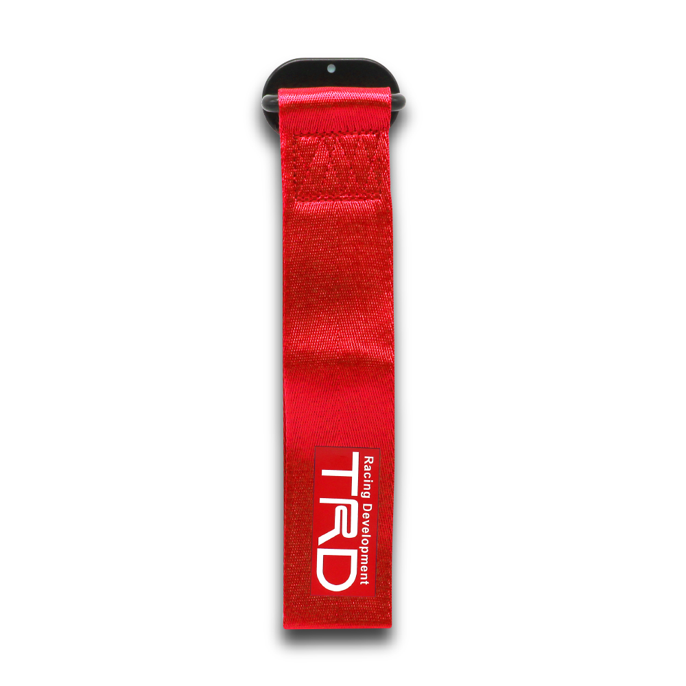 TRD RED STICK ON TOW STRAP-TOWBELTOMP