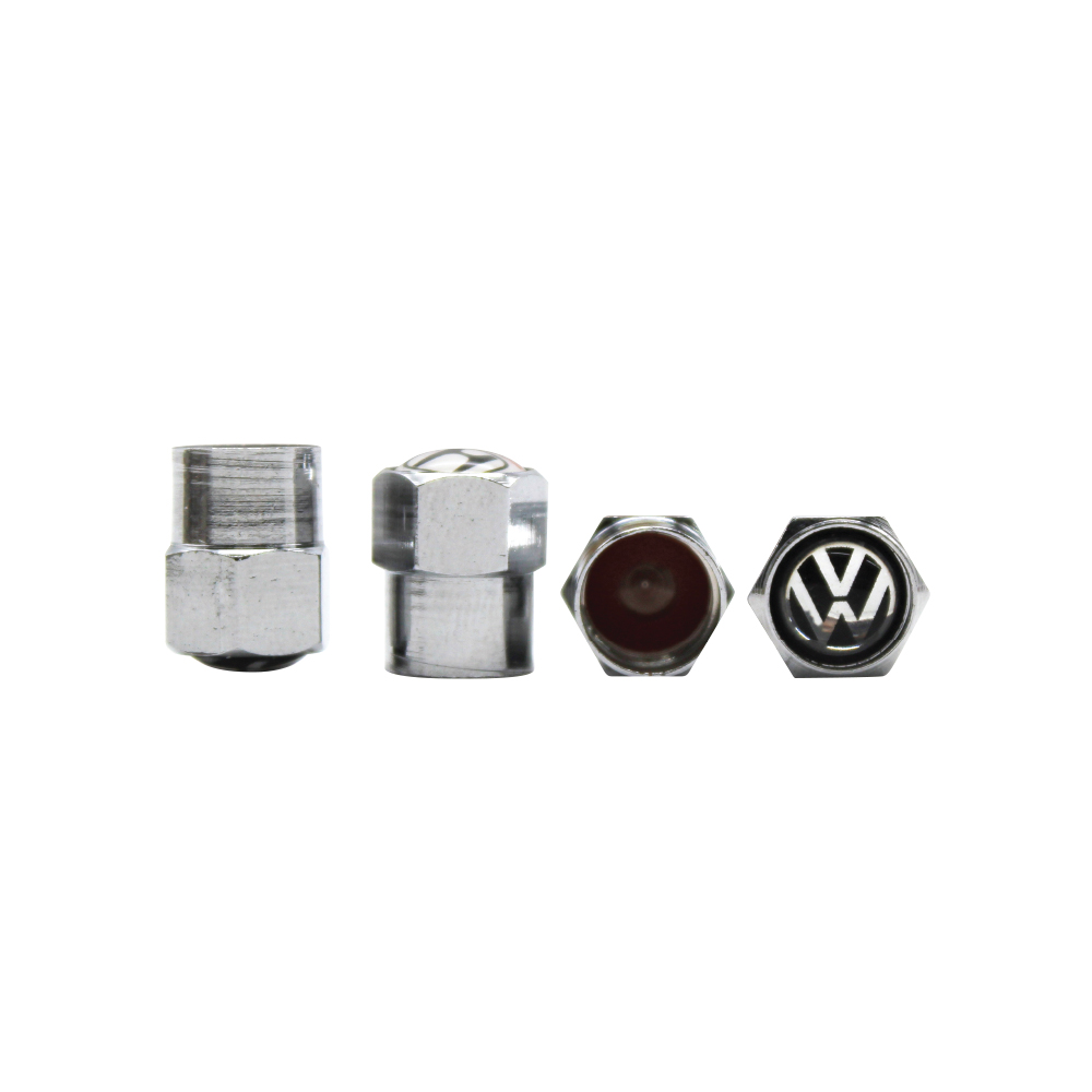 BLISTER PACK VW BLACK VALVE CAPS-VALVEVWBLK