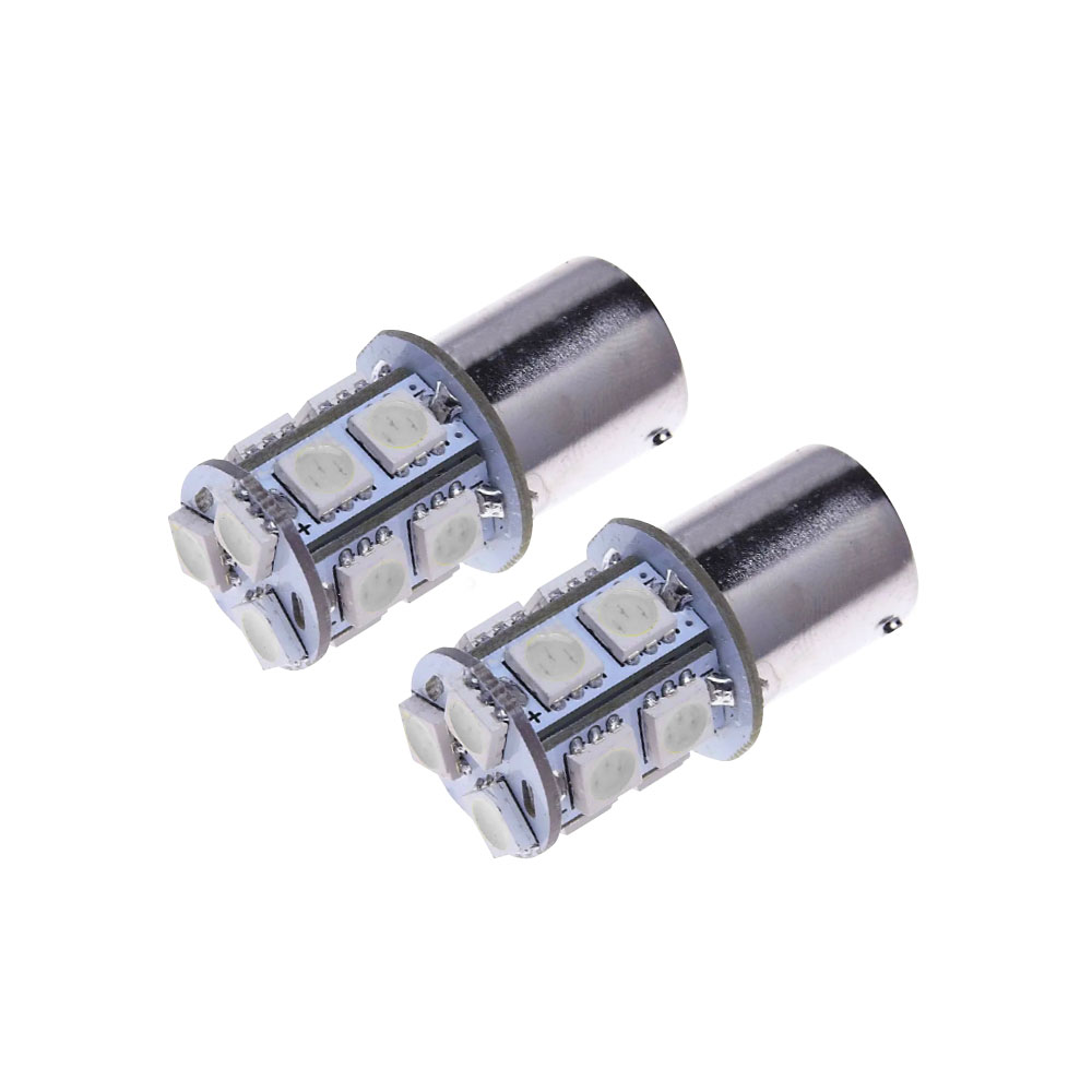 13 SMD SINGLE CONTACT BRAKELIGHT BULB RED-BULB4