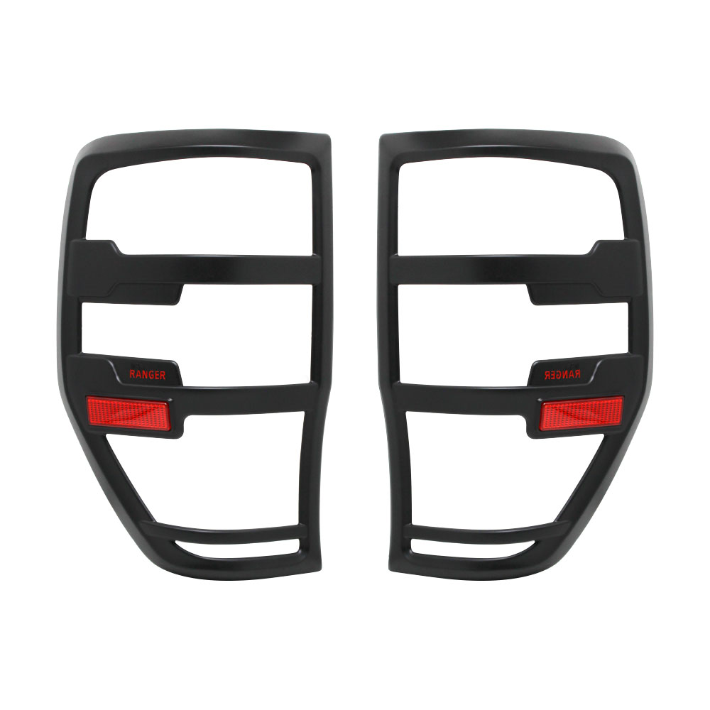 RANGER 2012+ REFLECTOR TAILIGHT TRIMS BLACK & RED-D9-FD02B1