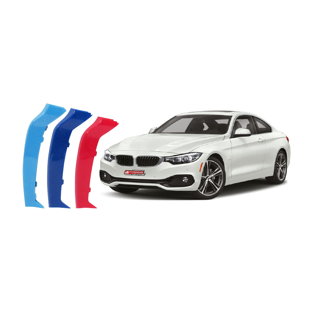 BMW-4-SERIES-F32-M-COLOUR-KIDNEY-GRILL-CLIPS-9-ROD-NO-LOGO-BMWGF32A