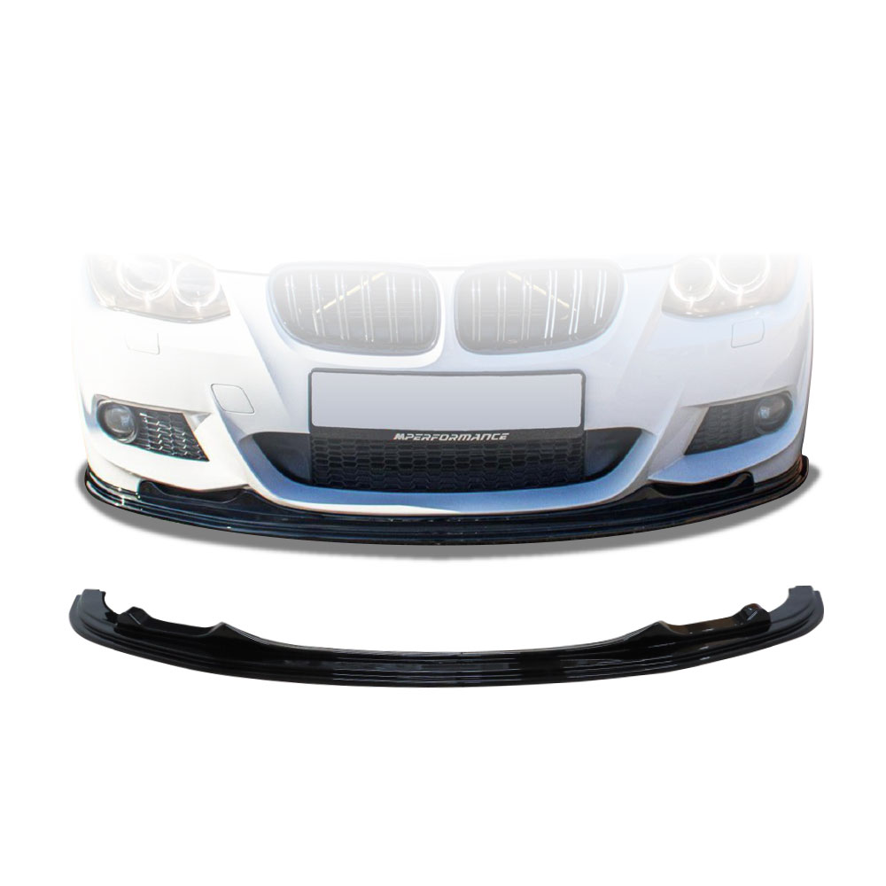 BMW E92 2009+ M PERFORMANCE FRONT LIP GLOSS BLACK-BMWE92FSP09