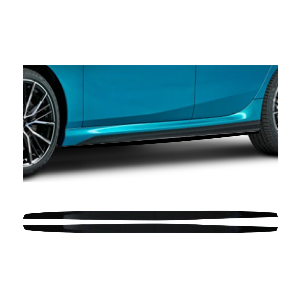BMW F44 2 SERIES SIDE SKIRTS 2 PIECE GLOSS BLACK FITTED-BMWF44SS