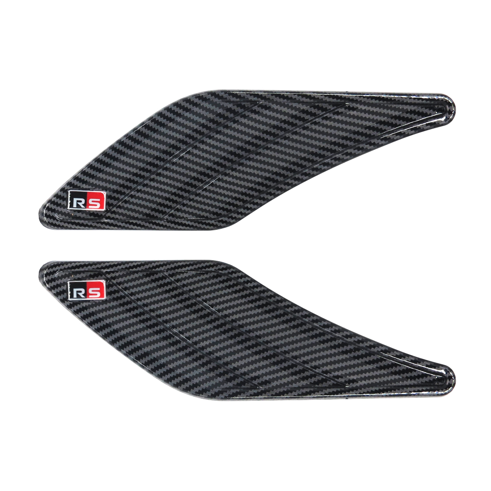 UNIVERSAL FENDER VENT RS STYLE GLOSS CARBON-TM2108CF