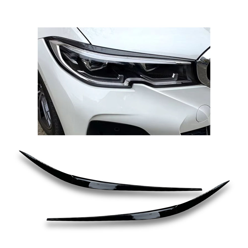 BMW G20 PLASTIC EYELIDS GLOSS BLACK-BMWG20EYE