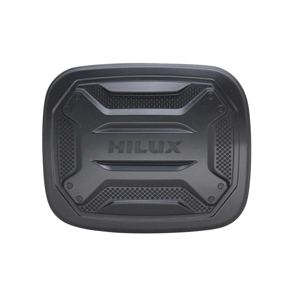 HILUX 2021 BLACK PETROL FLAP COVER (HIGH SPEC)-D9-RH2021PFB