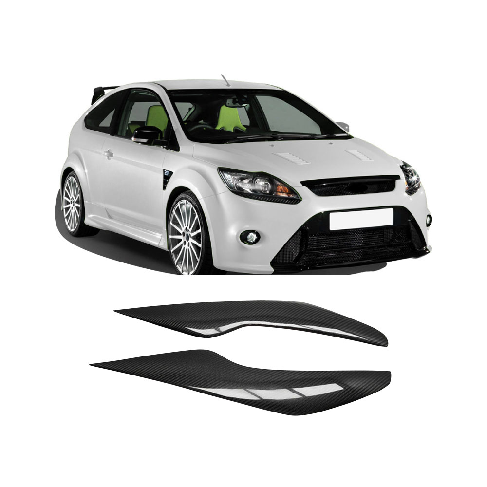 SUITABLE TO FIT FORD-FOCUS-05-14--FACELIFT-GLOSS-BLACK-EYELIDS-EYELIDFOCUS