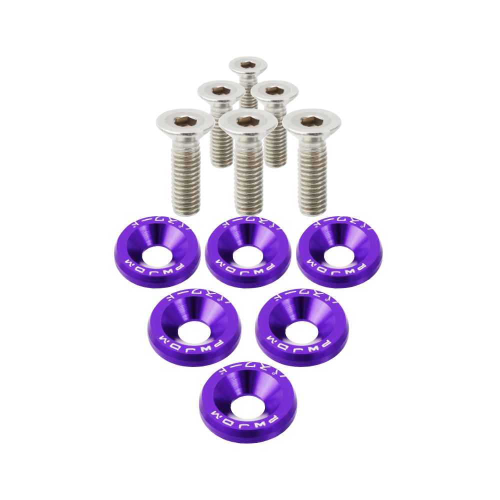 LARGE ENGINE DRESS UP KIT 6 PIECE PURPLE-TM807LPURP