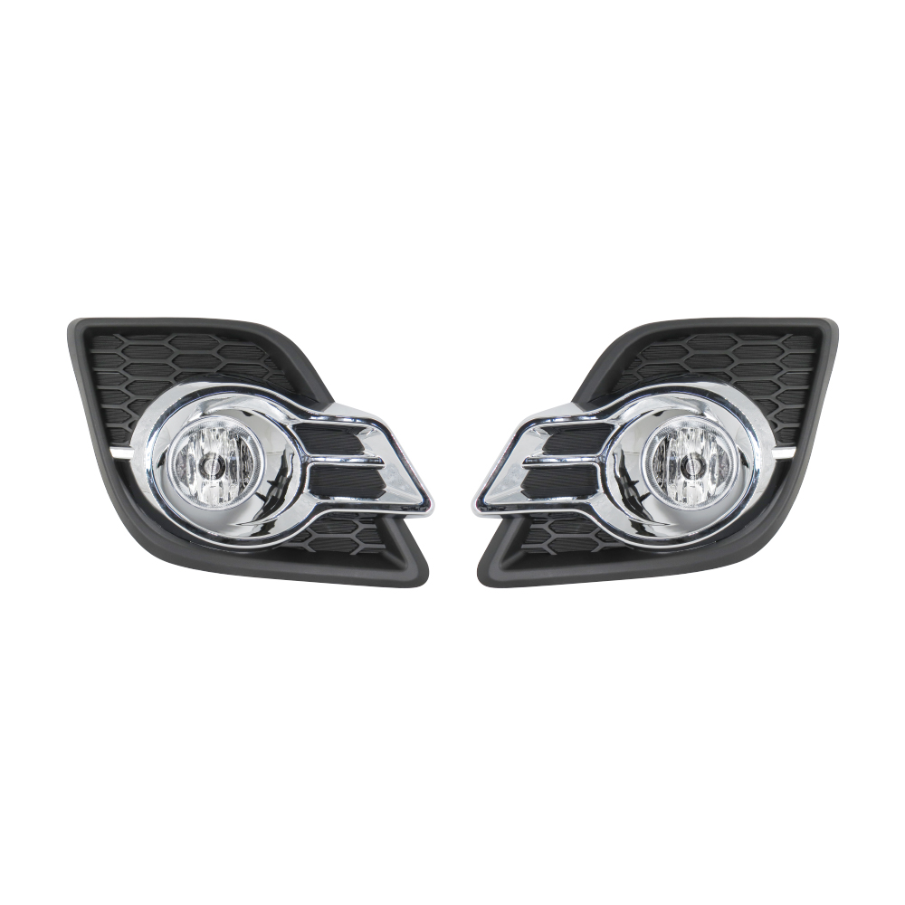 TOYOTA HILUX 2016+ CHROME FOG LIGHTS-SLTOY287DRL