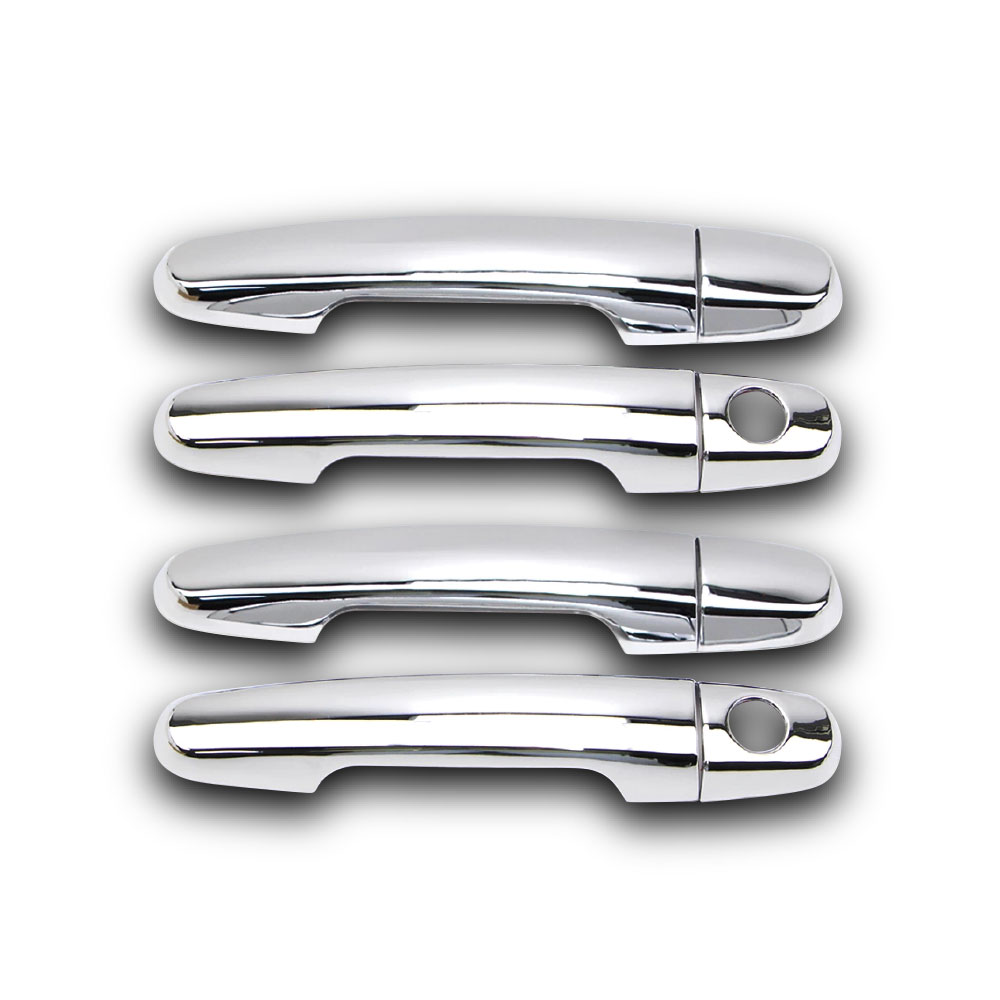 HILUX D4D 2005-2011 CHROME 4 DOOR HANDLE COVERS-D9-HL05034DR