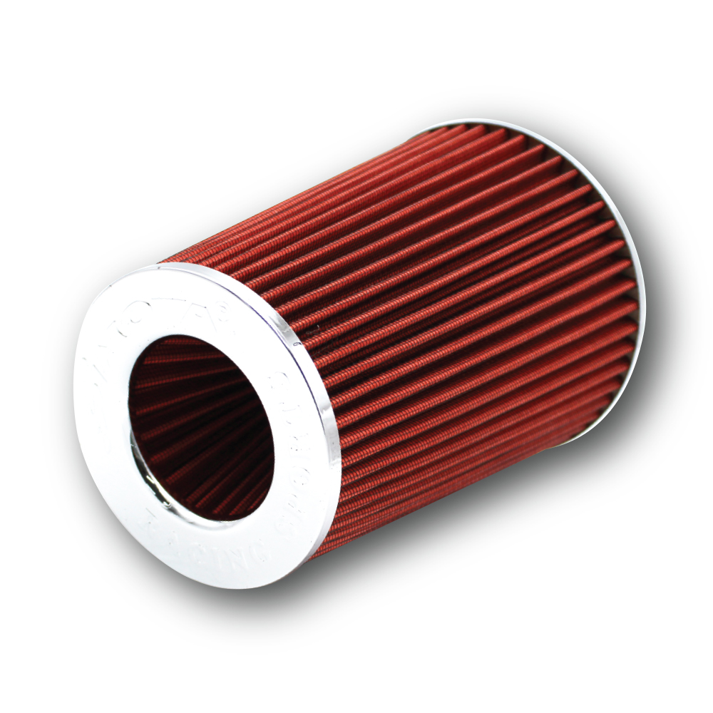 LONG SIMOTA CONE FILTER 76mm RED-FILTERSM2RED