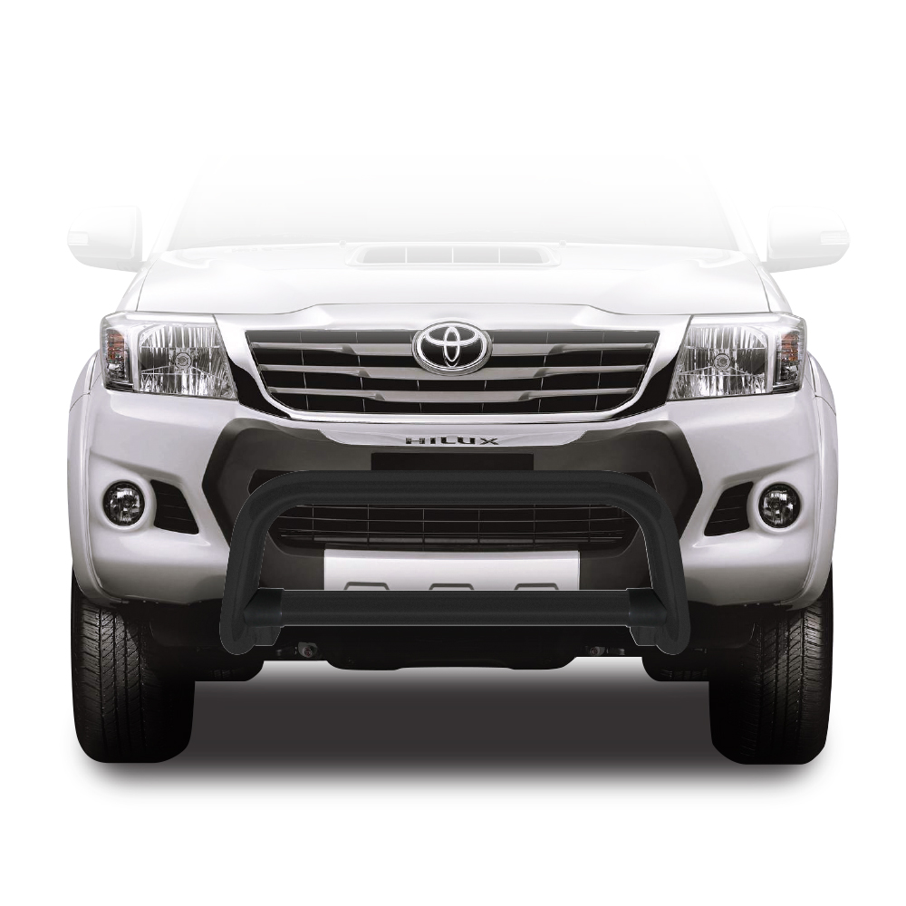 HILUX 2015+ AW 3 INCH NUDGE BAR BLACK-NBBKATOY15BLK