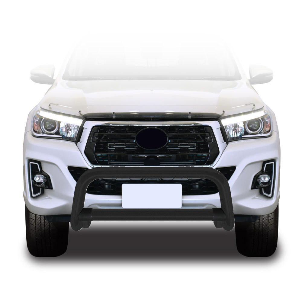 HILUX DAKAR 2018+ AW 3 INCH NUDGE BAR BLACK-NBBKATOY15DAK-BLK