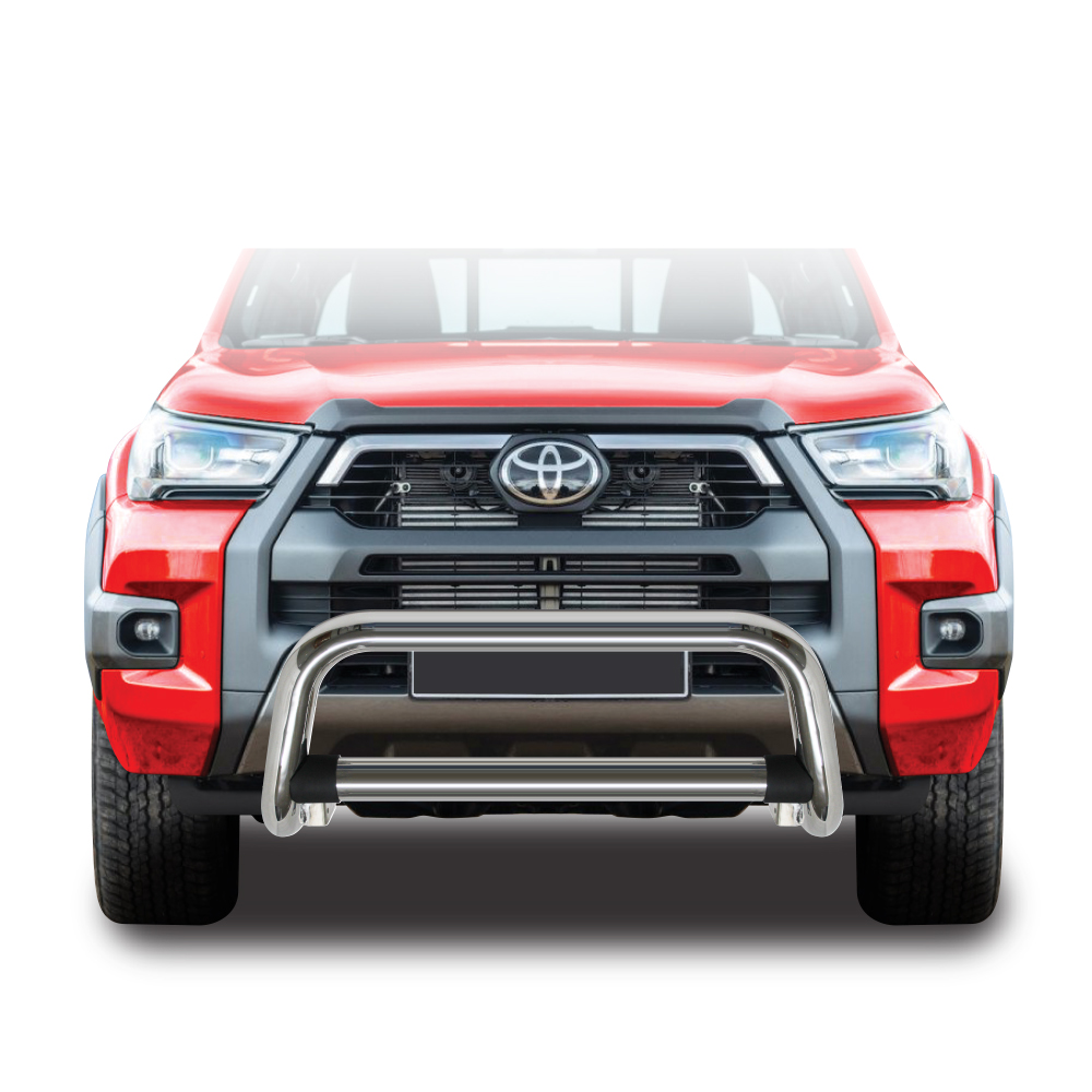 HILUX LEGEND 2021+ AW 3 INCH NUDGE BAR CHROME-NBBKATOY21