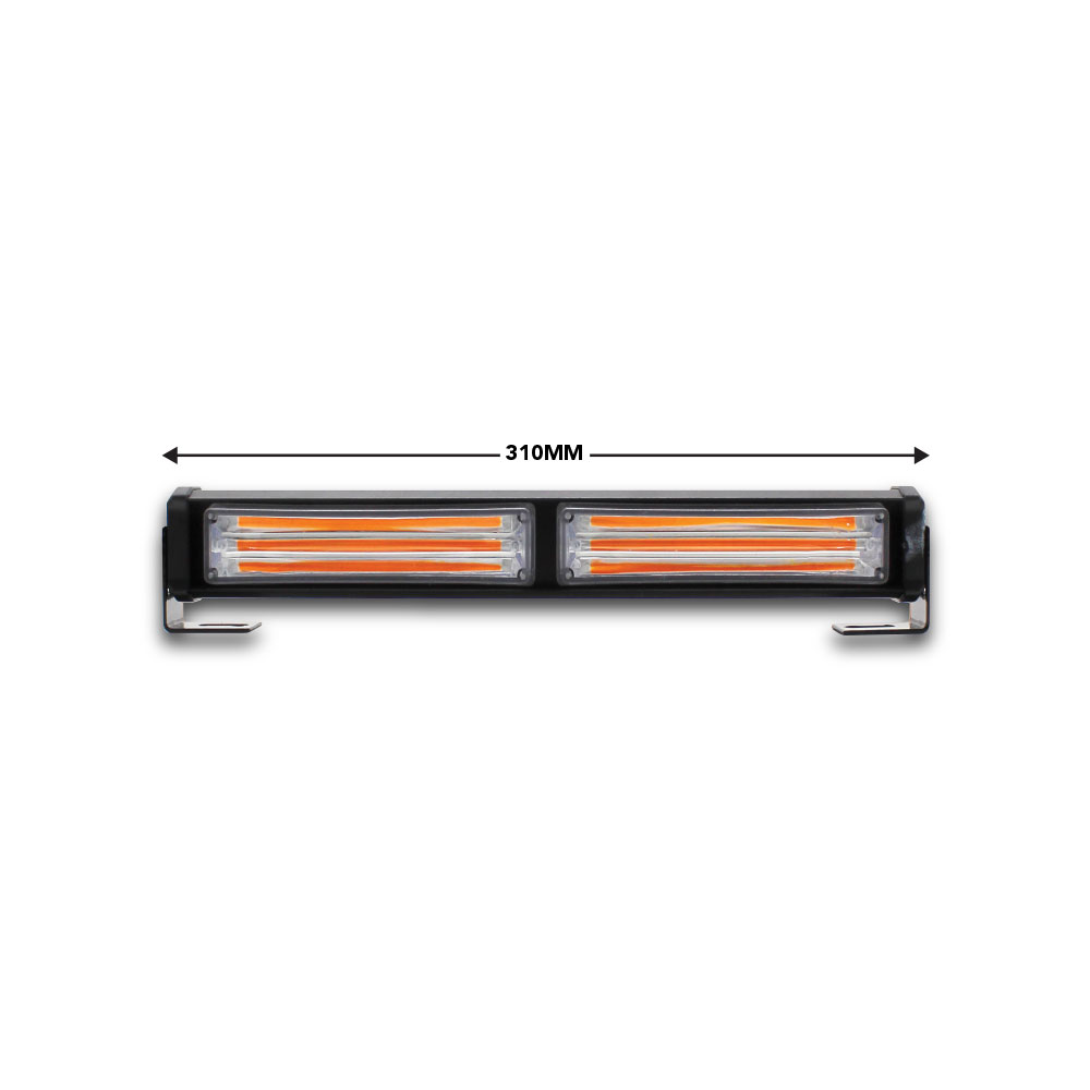 DOUBLE STROBE LIGHT 31CM 13 FUNCTION ORANGE