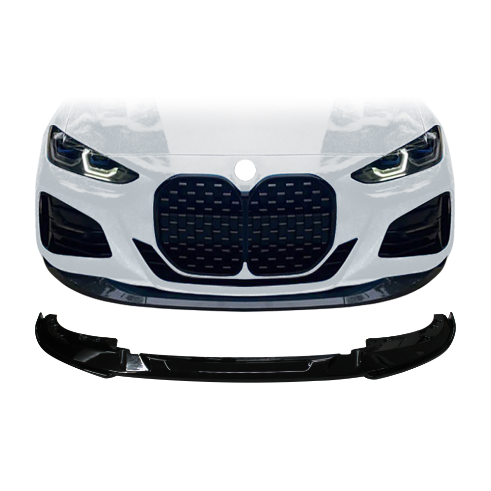 BMW G22 1 PIECE FRONT LIP GLOSS BLACK-BMWG22PFSP1