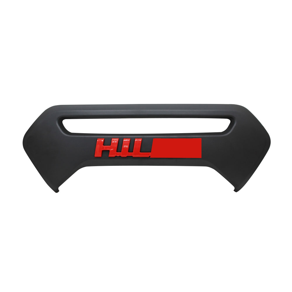HILUX-REVO-2021+-TAILGATE-TRIM-BLACK-WITH-RED-NO-LOGO-D9-RH2021TGRED