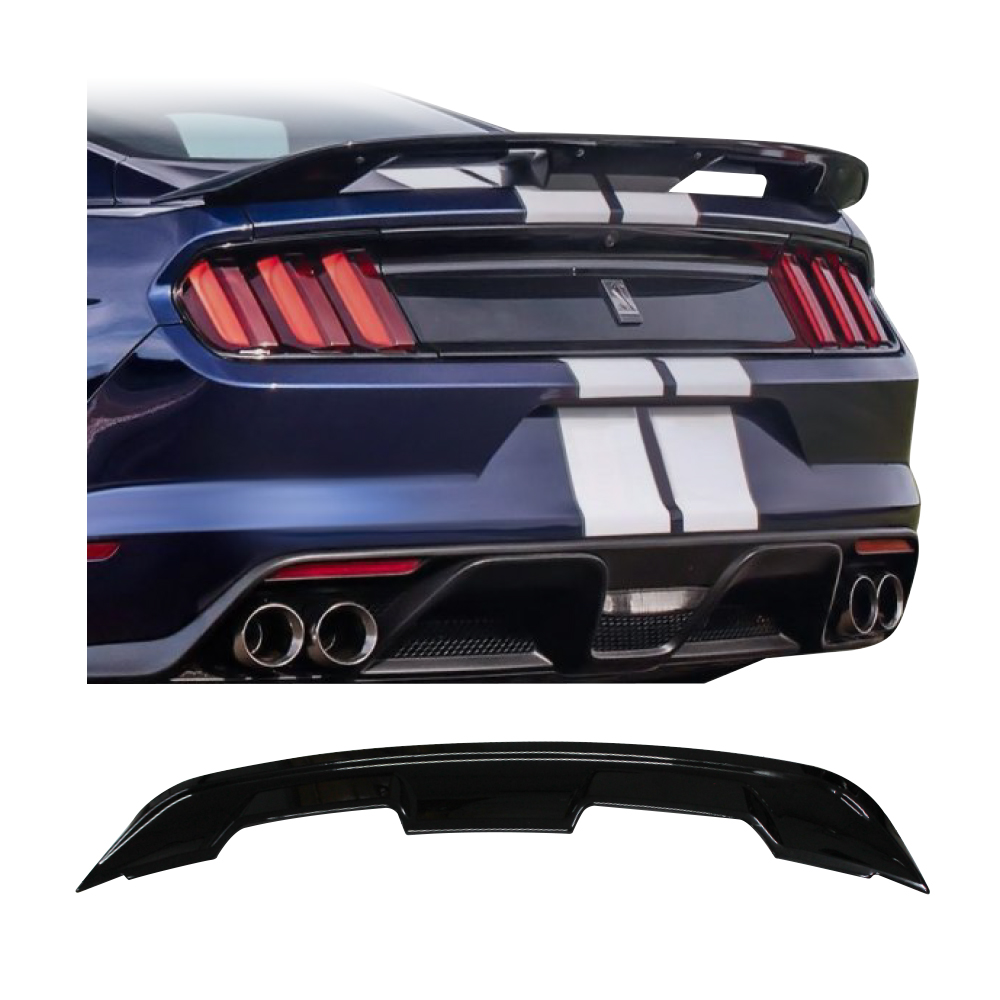 MUSTANG 2015-2020 GT500 BOOT SPOILER GLOSS BLACK-BSPMUSTANG2