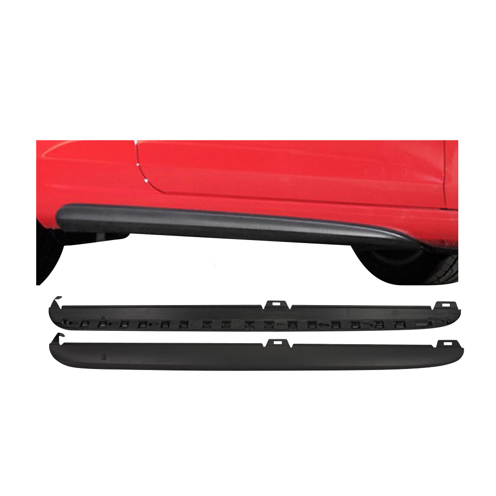 VW GOLF 6 GTI OE PLASTIC SIDE SKIRTS BLACK-GOLF6SKIRT