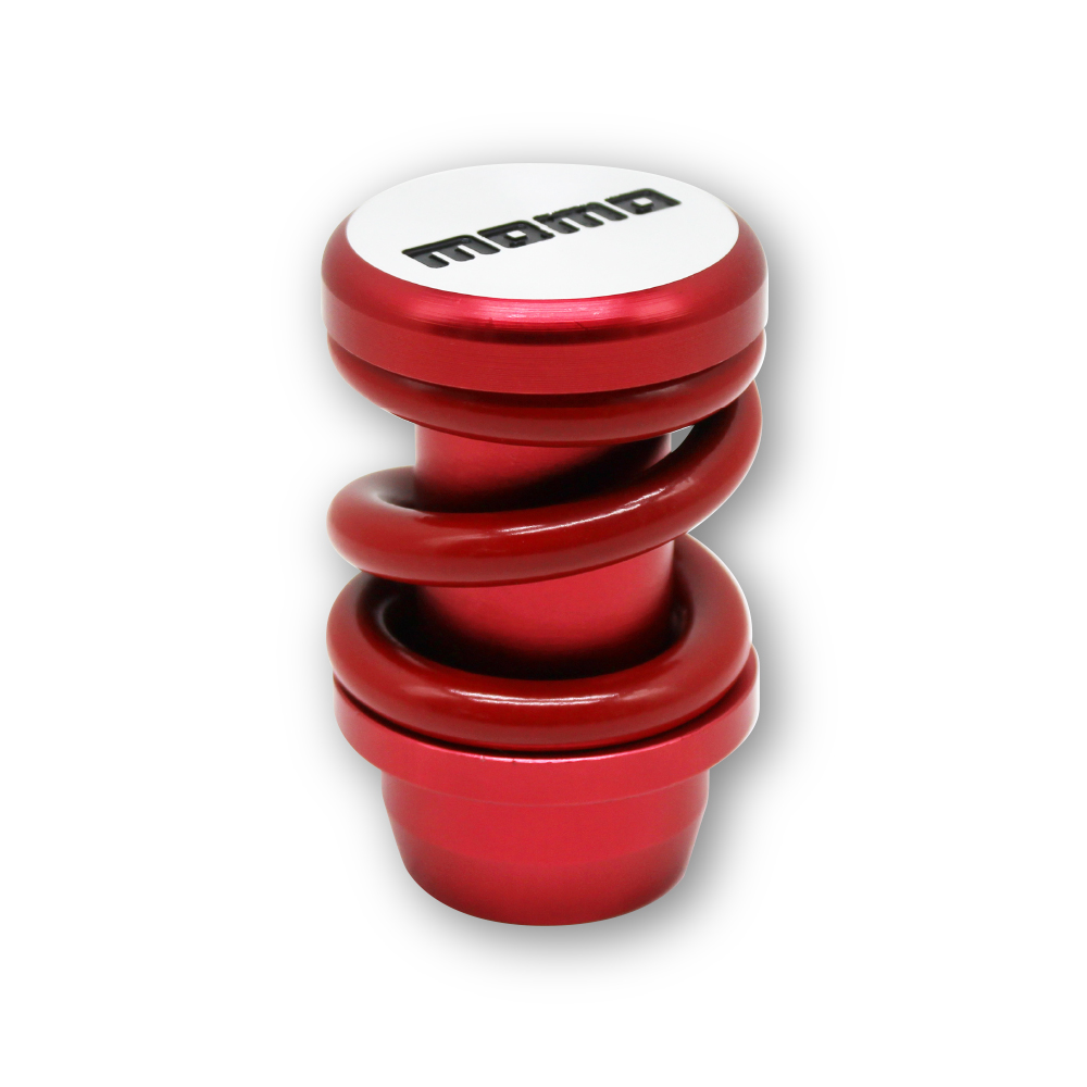 MOMO SPRING TYPE GEAR KNOB RED-GEARNOBMOMO4