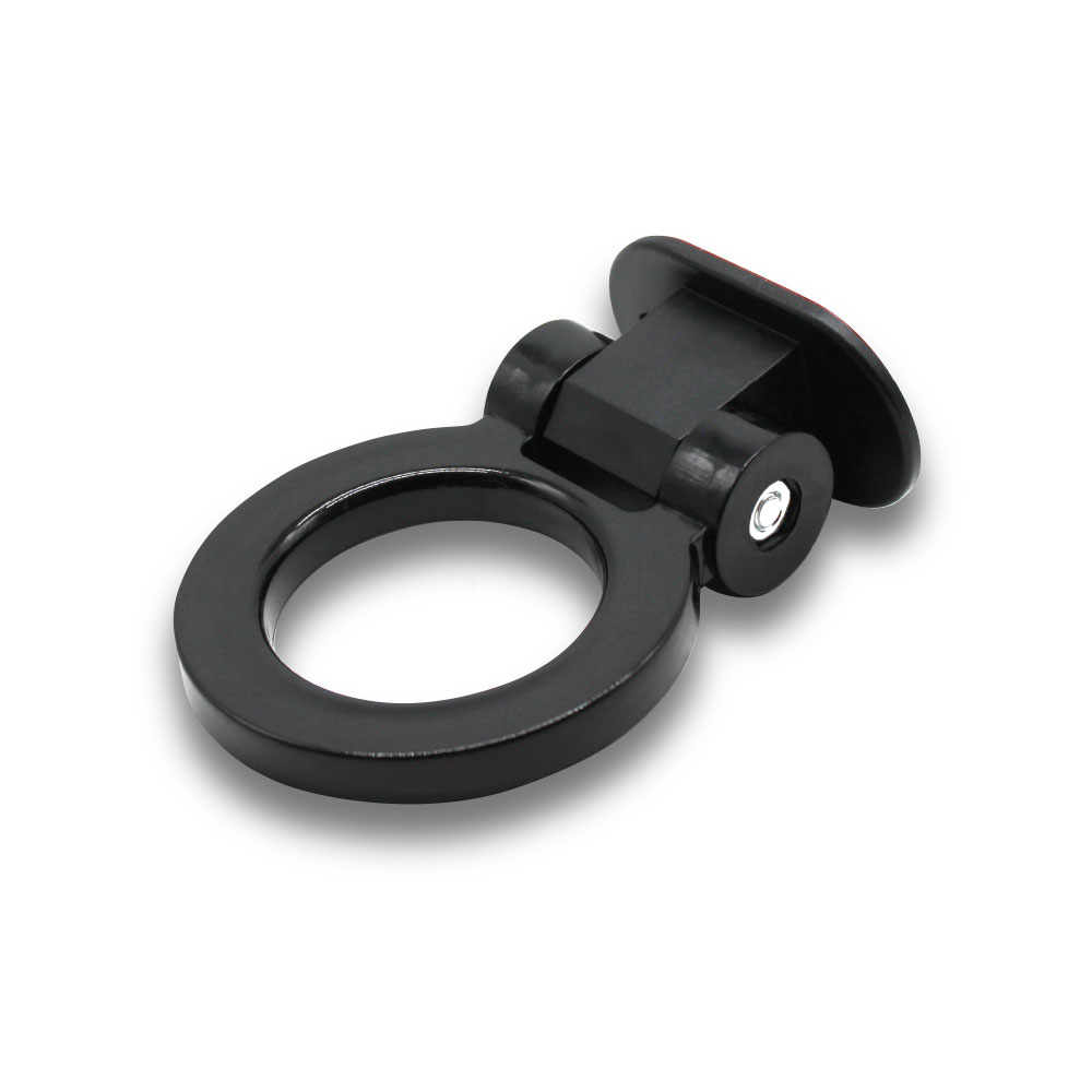 BLACK STICK ON DECORATIVE TOWING RING - AutoTech WholeSale